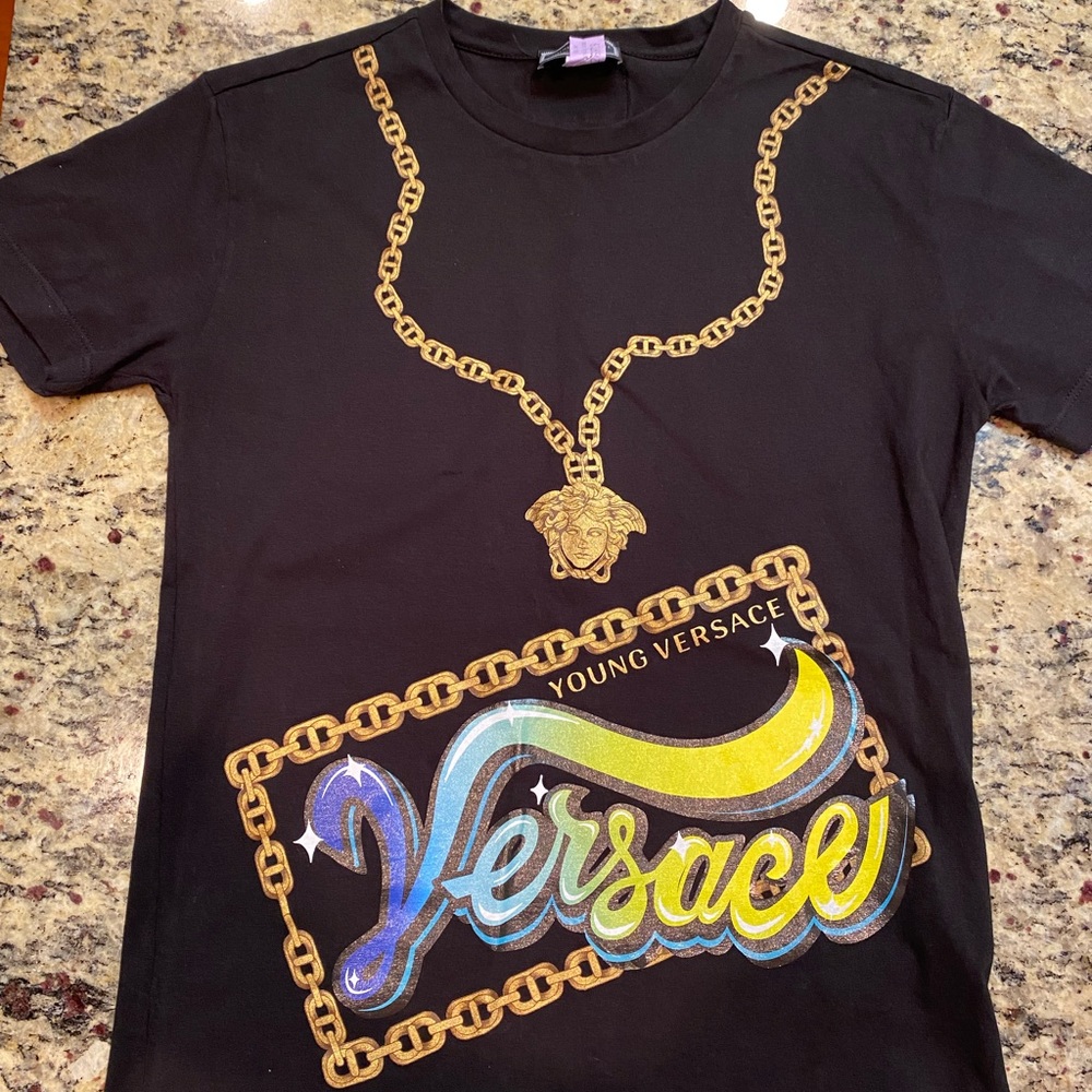 Boys Versace T Shirt